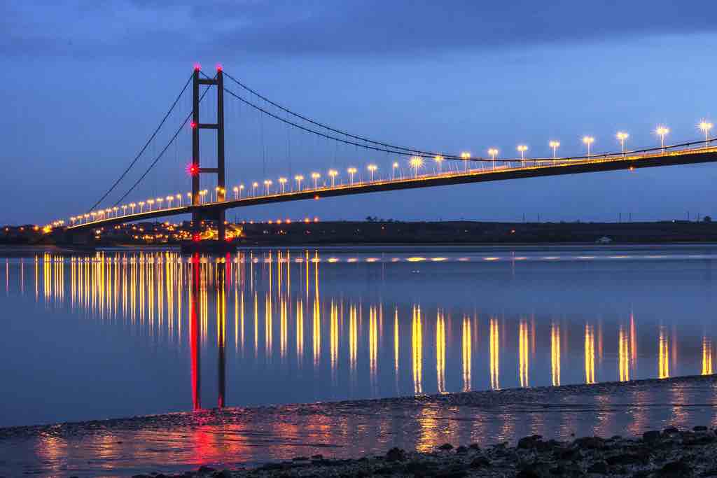 Photograph of the Humber Bridge for the Brough and Bilton area